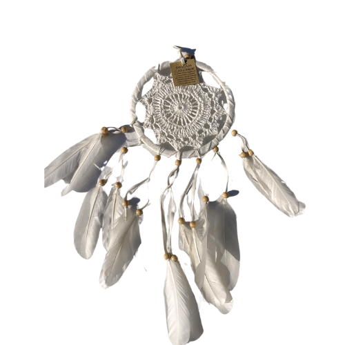 Small Dream Catcher - White