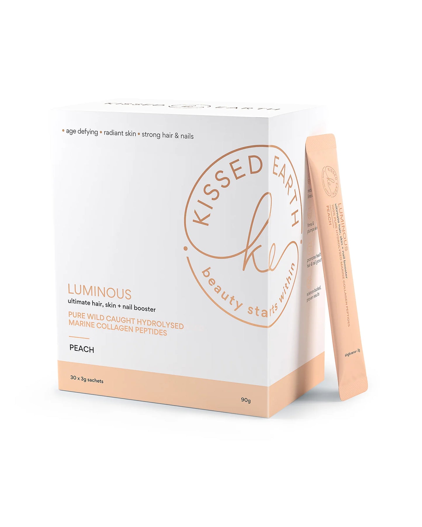 Kissed Earth - Luminous Peach 90 g