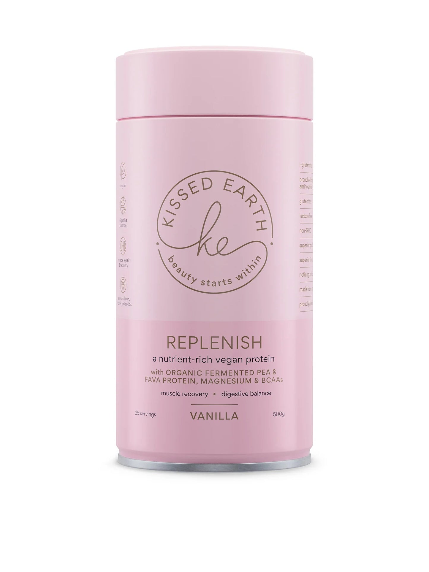 KISSED EARTH - Replenish Vanilla 500g IN STOCK!