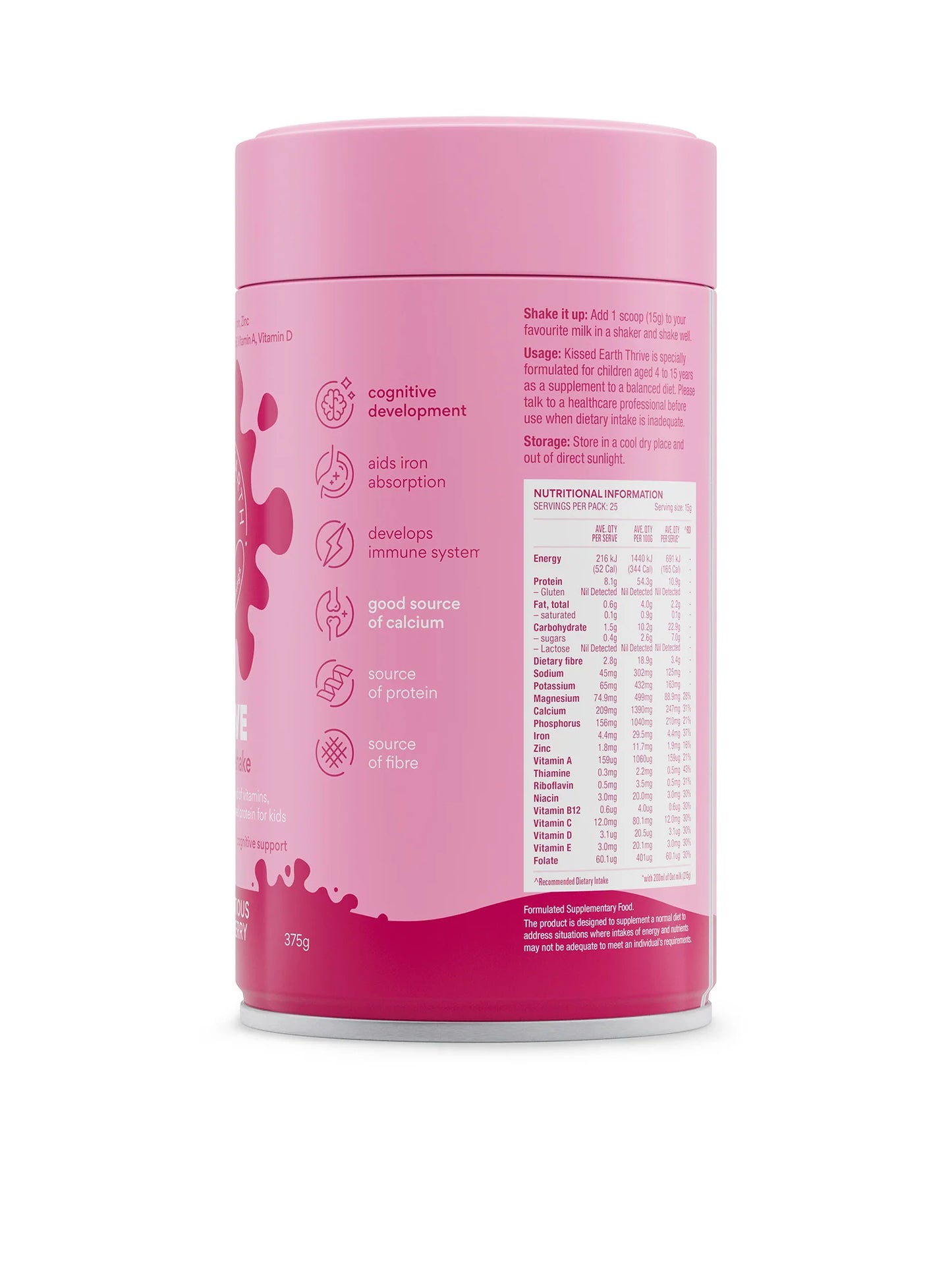 Kissed Earth Thrive - Scrumptious Berry