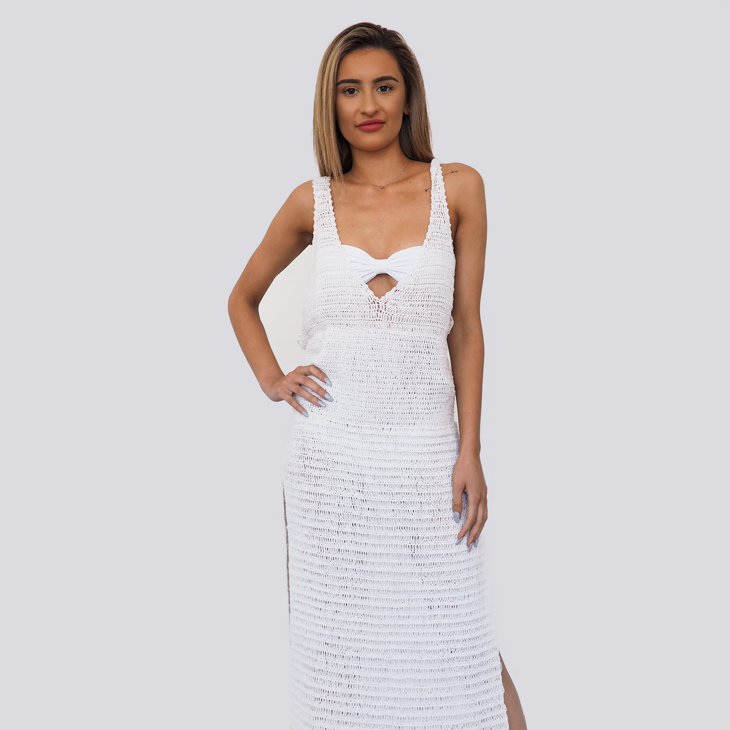 RESORT MAXI DRESS // CROCHET