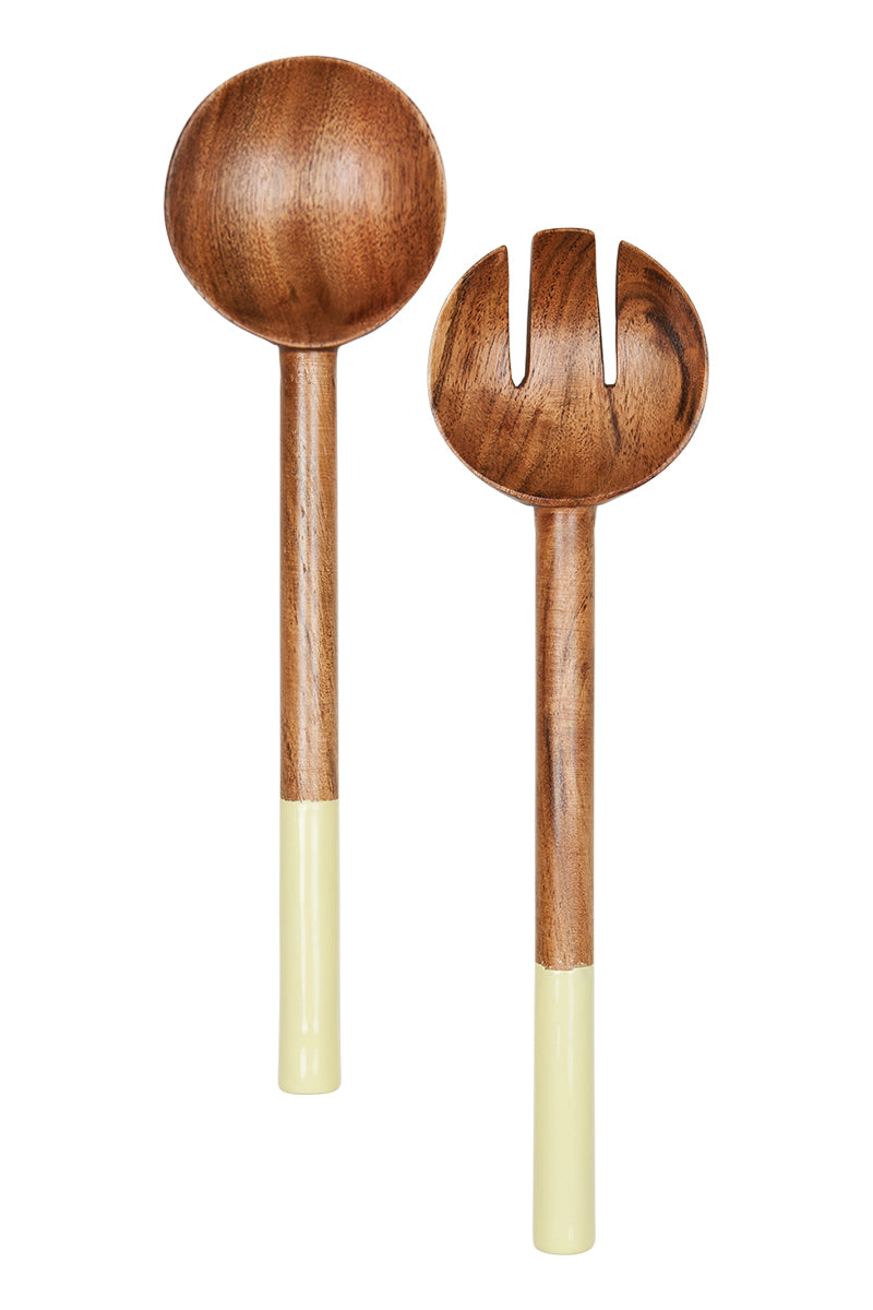 EB + IVE - MEXICANA SALAD SERVERS - HONEY