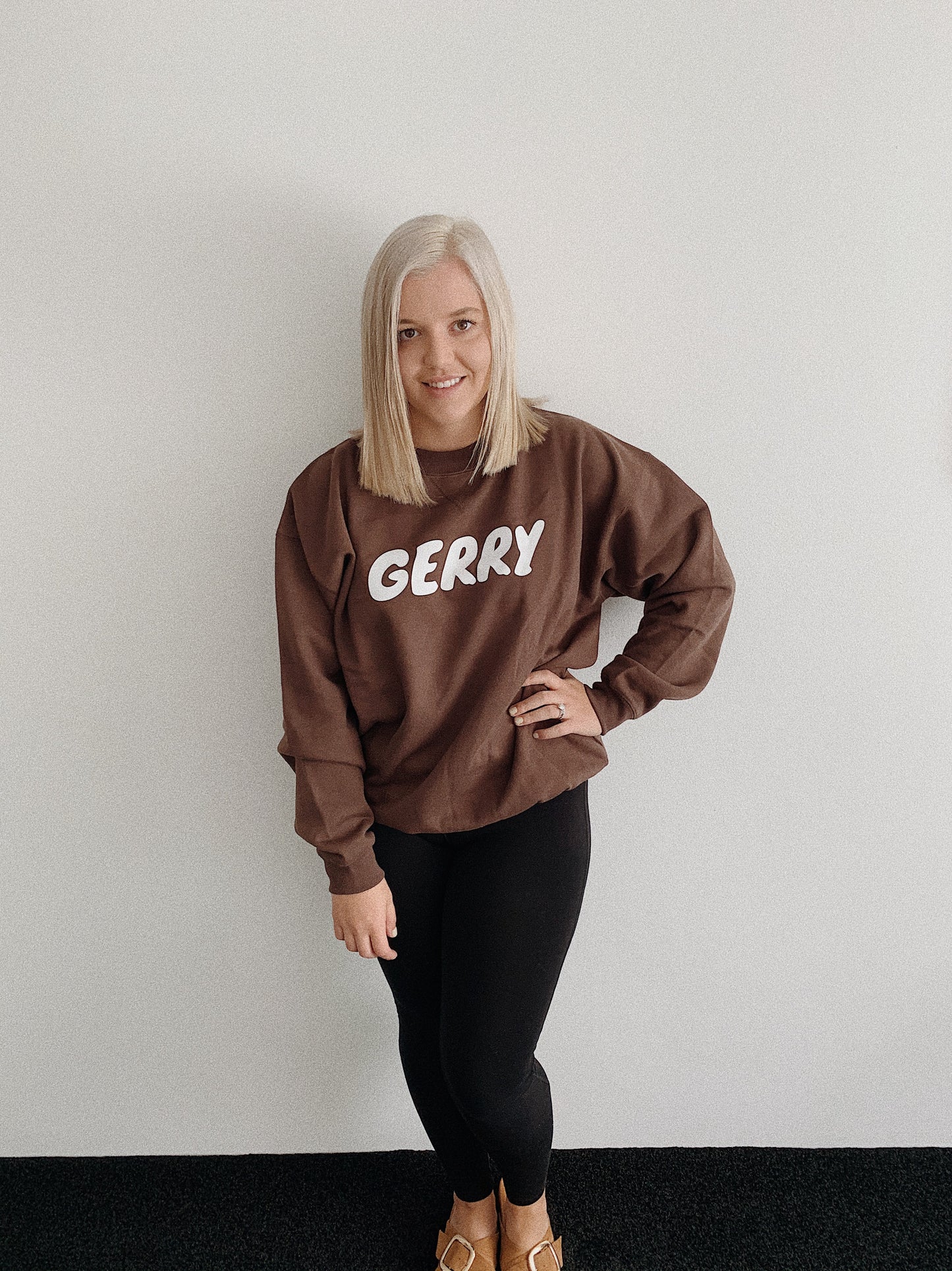 LAZE VINTAGE SWEAT // IN CHOC.