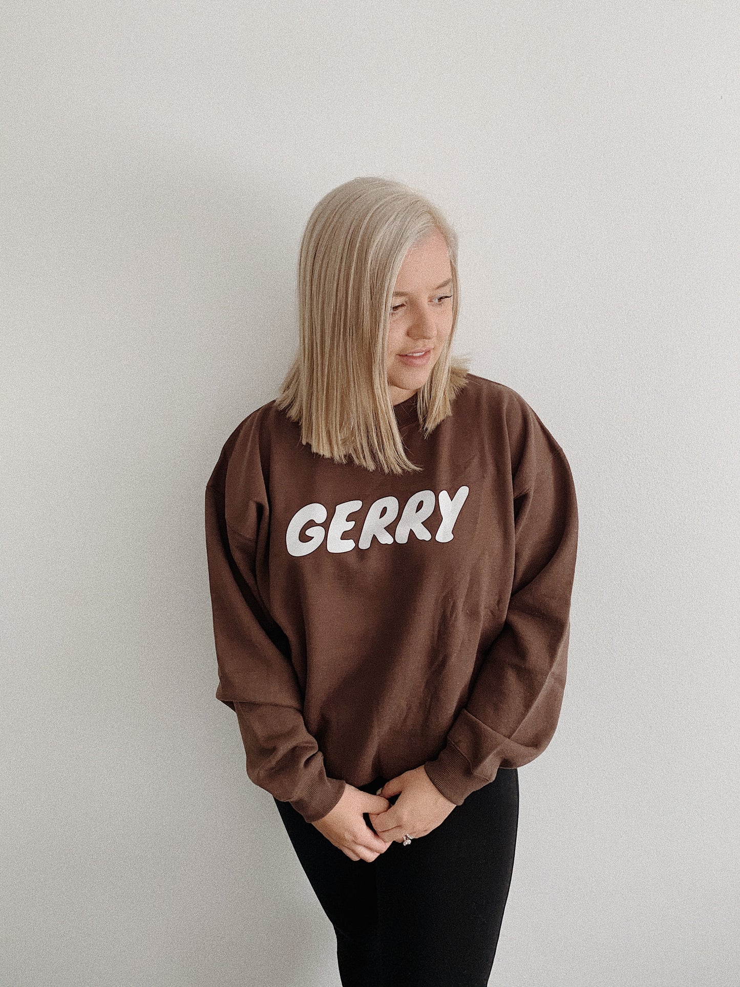 LAZE VINTAGE SWEAT // IN CHOC.
