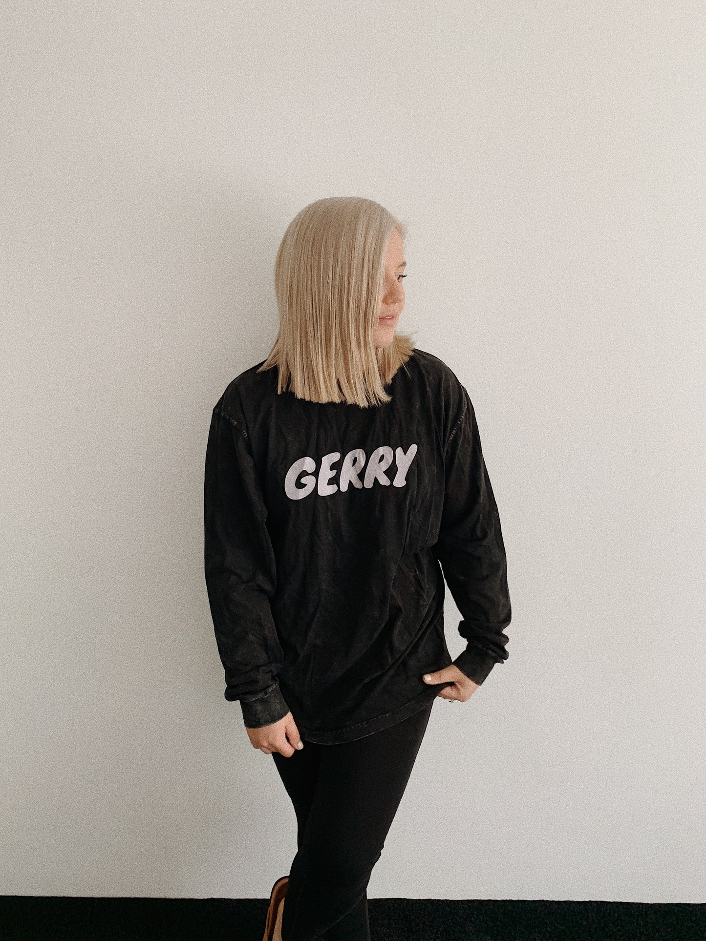 Gerry Can : LAZE LONG TEE // ACID WASH