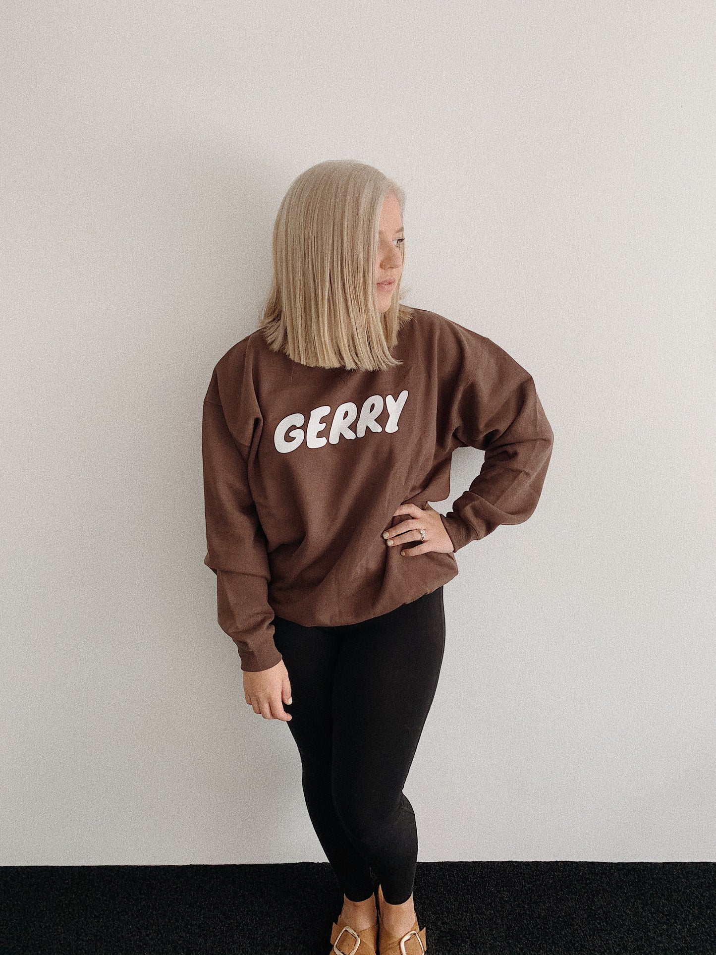 LAZE VINTAGE SWEAT // IN CHOC.