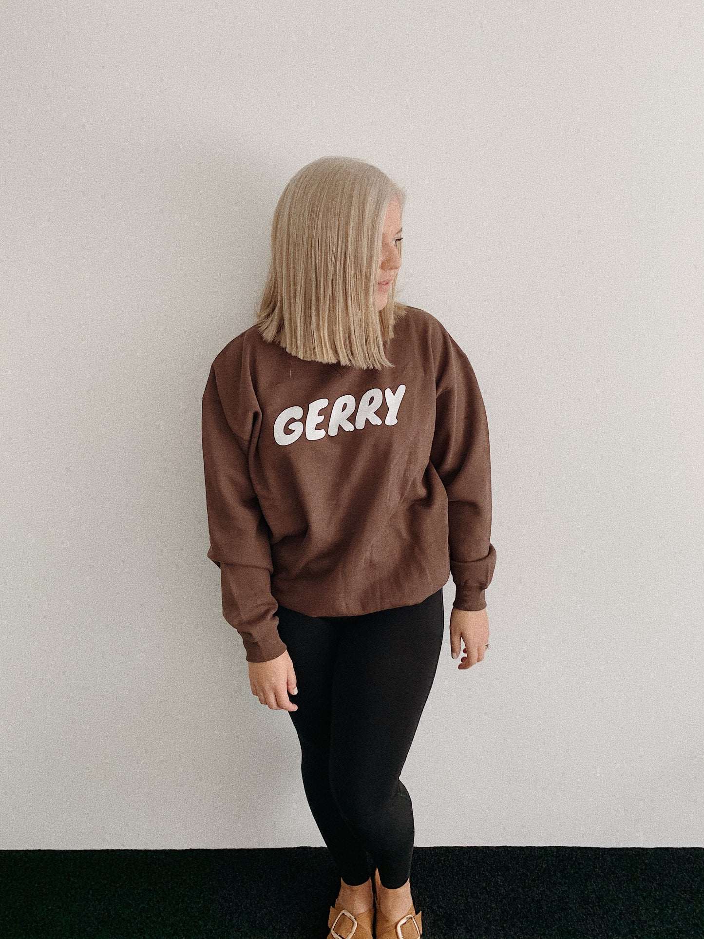 LAZE VINTAGE SWEAT // IN CHOC.