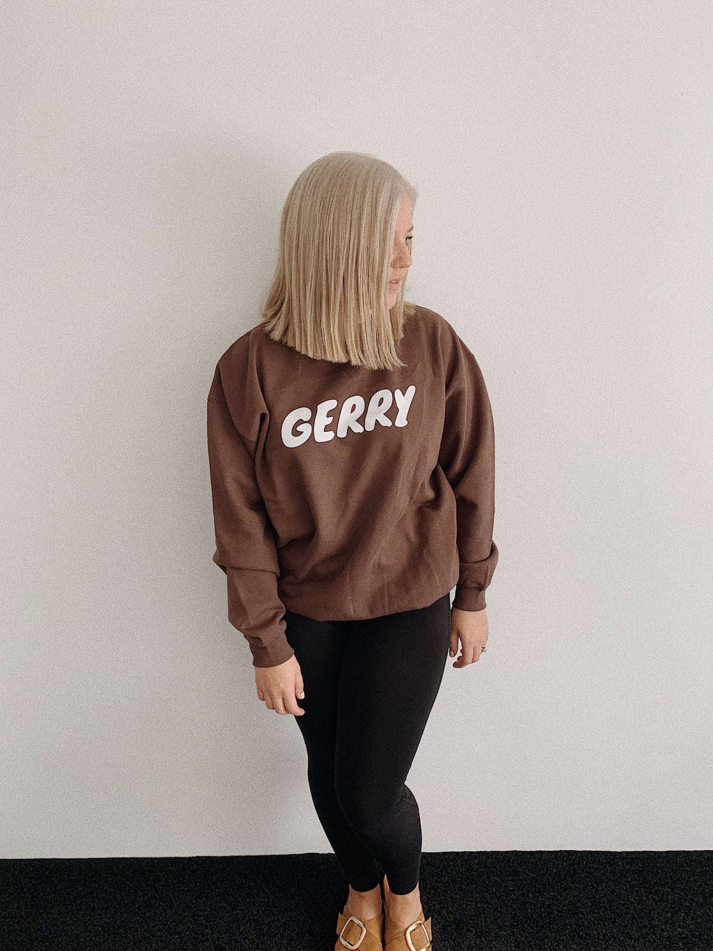 LAZE VINTAGE SWEAT // IN CHOC.