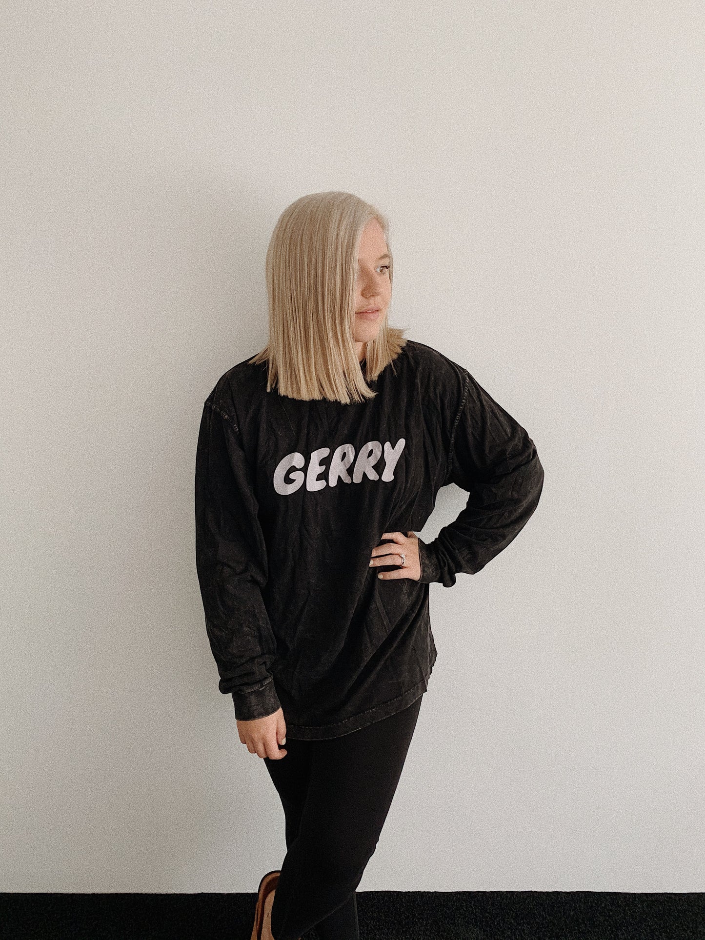 Gerry Can : LAZE LONG TEE // ACID WASH