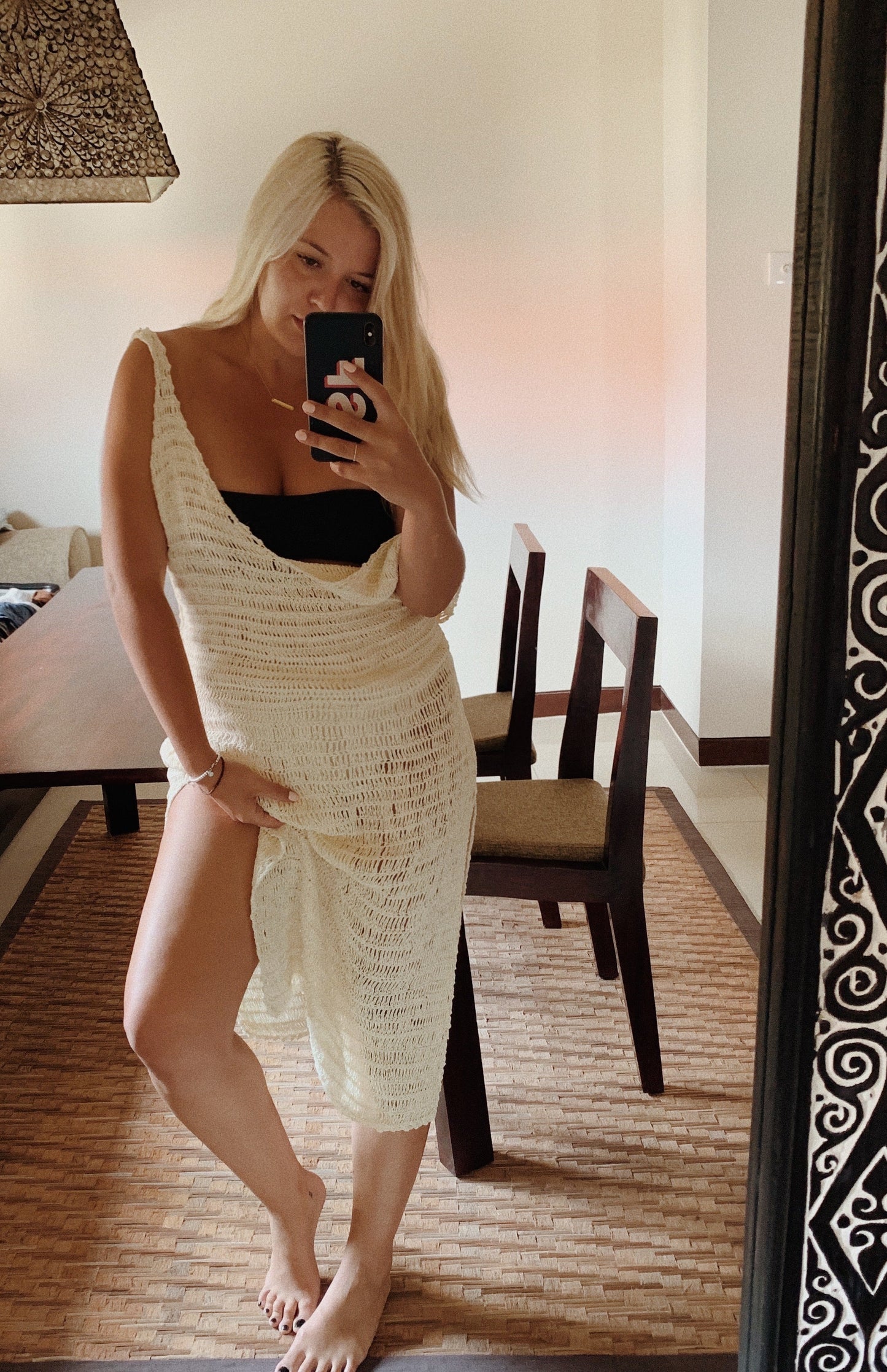 RESORT MAXI DRESS // CROCHET