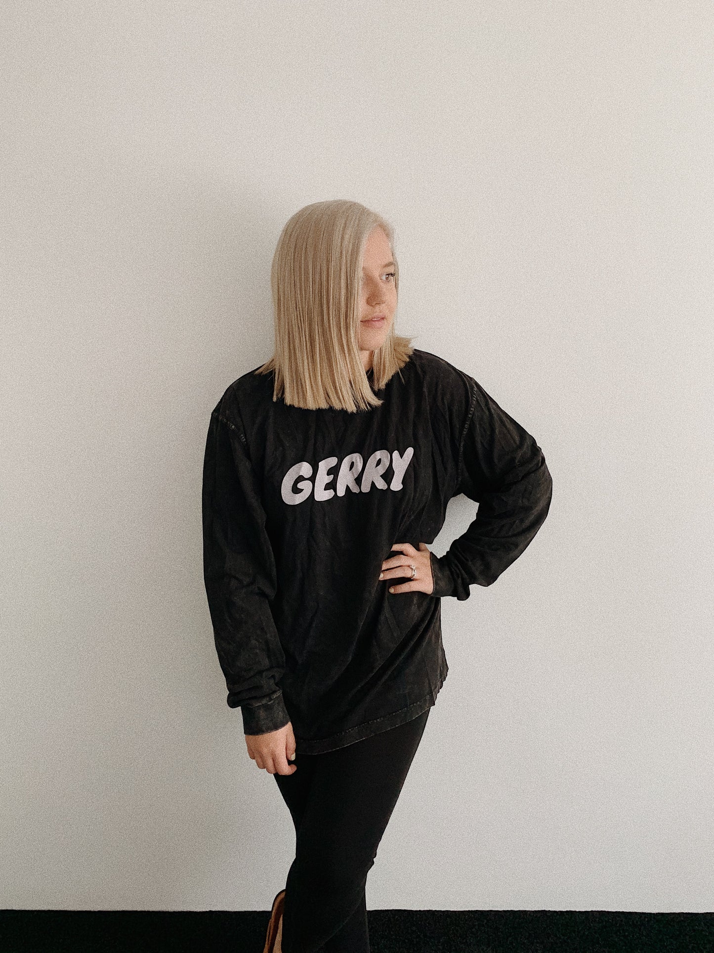 Gerry Can : LAZE LONG TEE // ACID WASH
