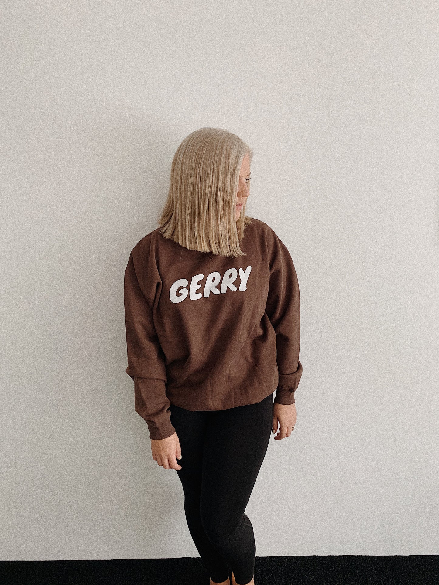 LAZE VINTAGE SWEAT // IN CHOC.