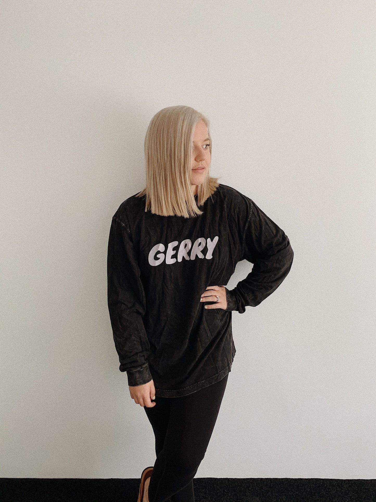 Gerry Can : LAZE LONG TEE // ACID WASH