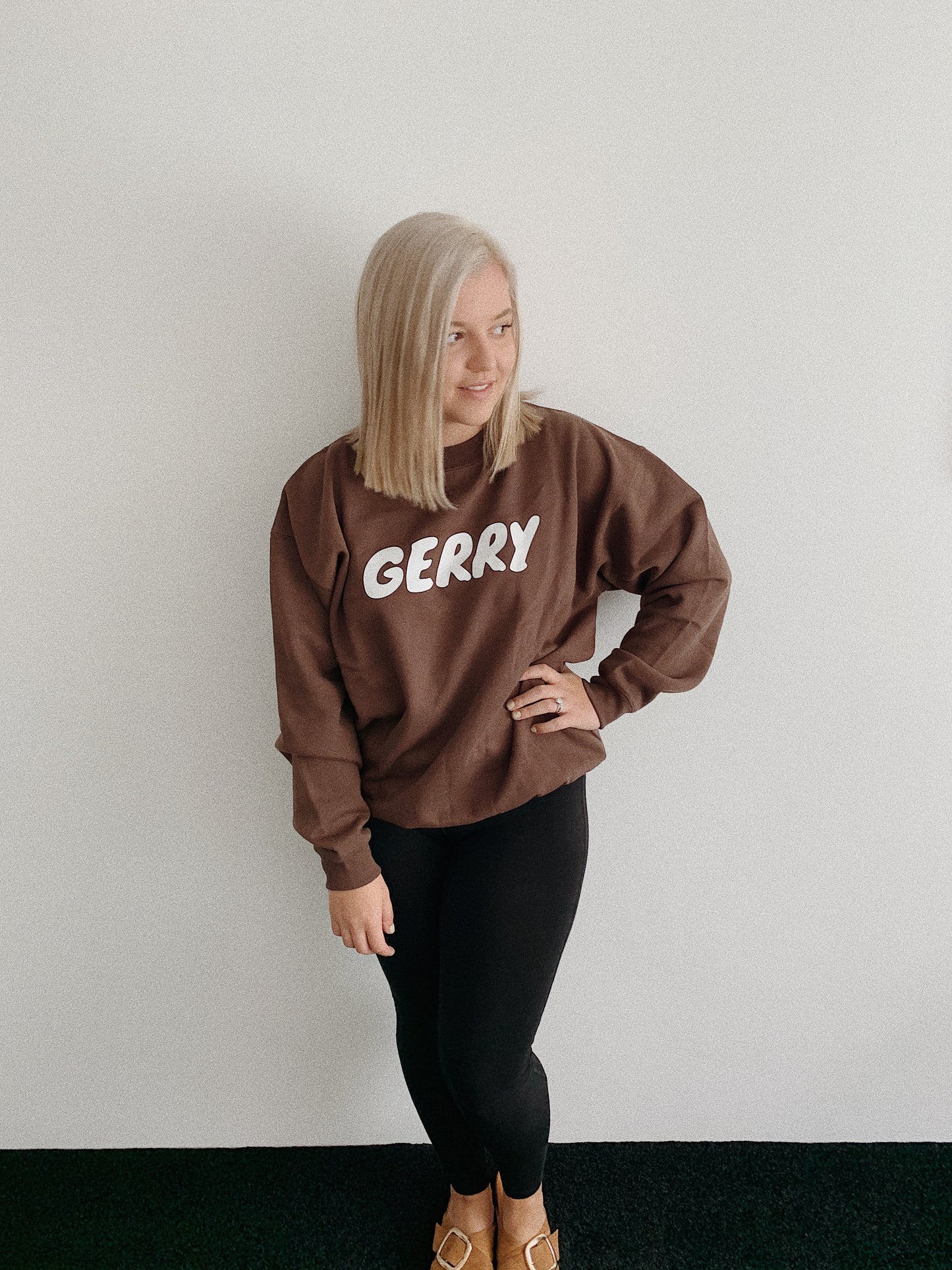 LAZE VINTAGE SWEAT // IN CHOC.