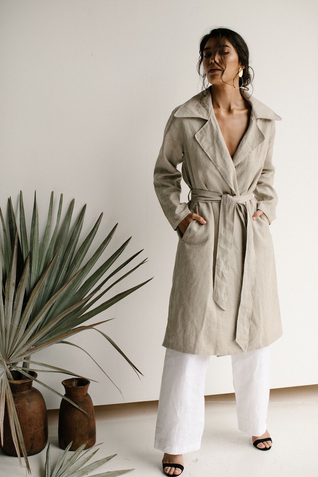 IRIS TRENCH COAT - OAT