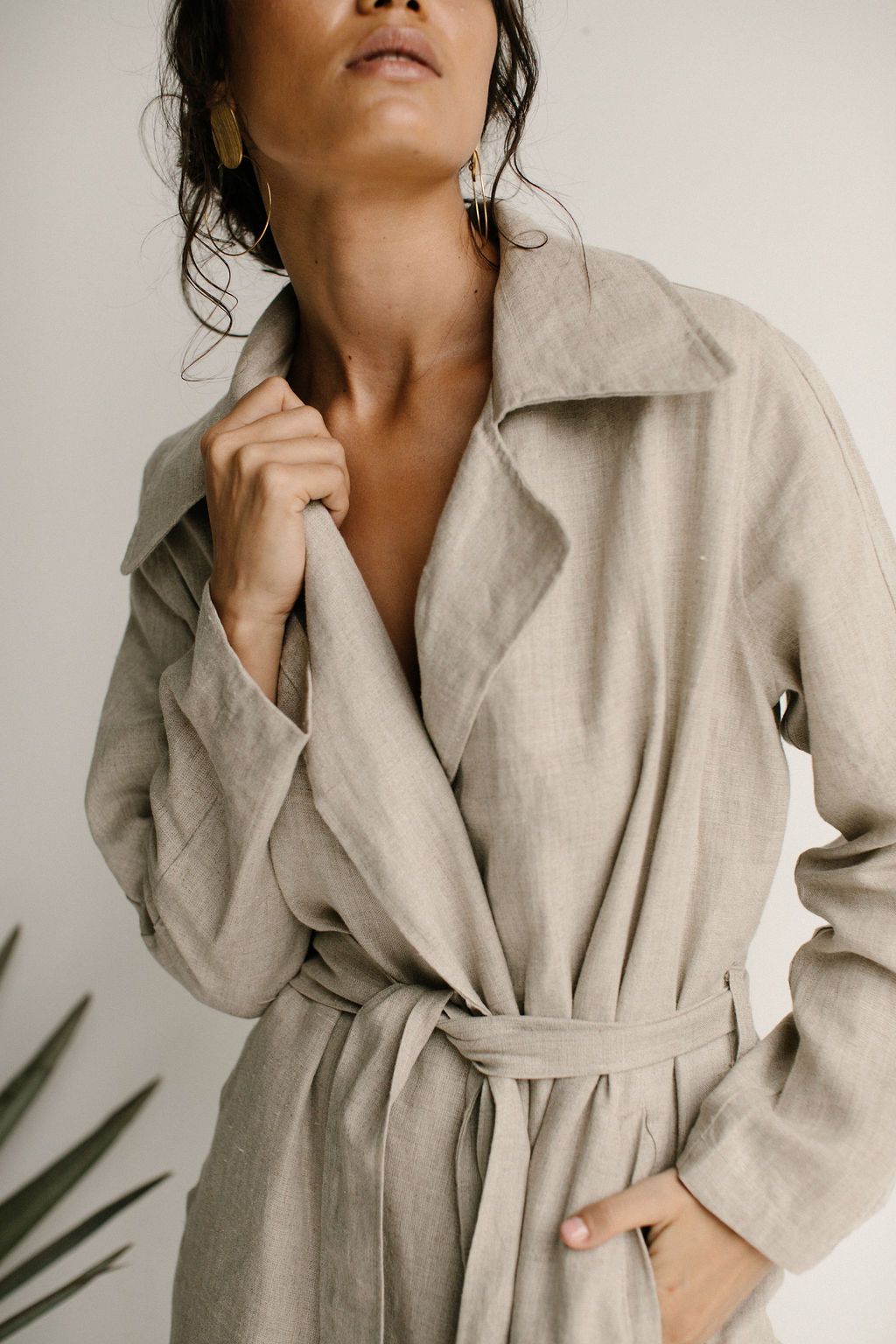 IRIS TRENCH COAT - OAT