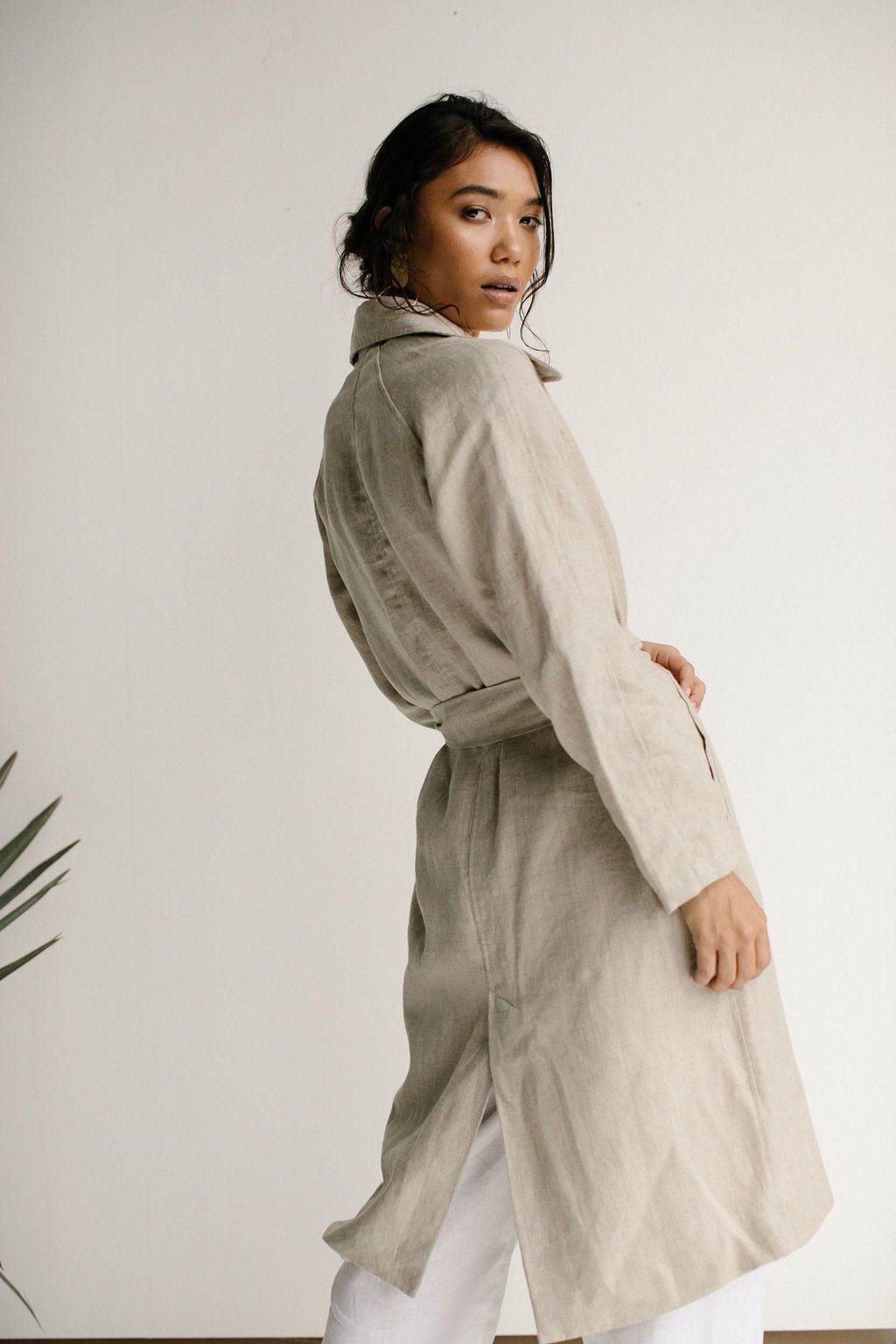 IRIS TRENCH COAT - OAT