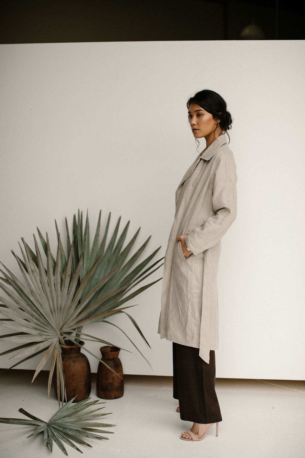 IRIS TRENCH COAT - OAT