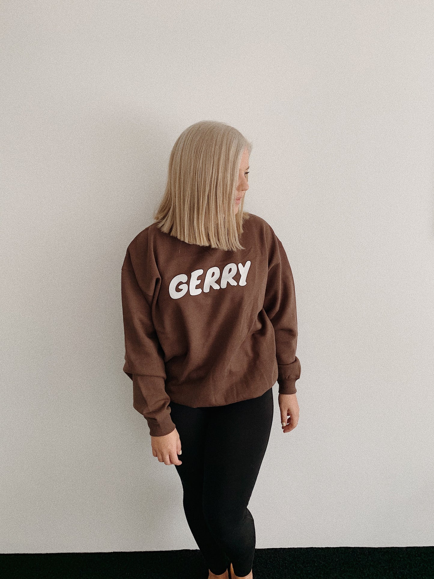 LAZE VINTAGE SWEAT // IN CHOC.