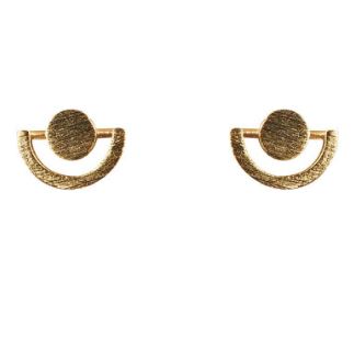 EB + IVE - METAL EYE PINS - SILVER AND GOLD