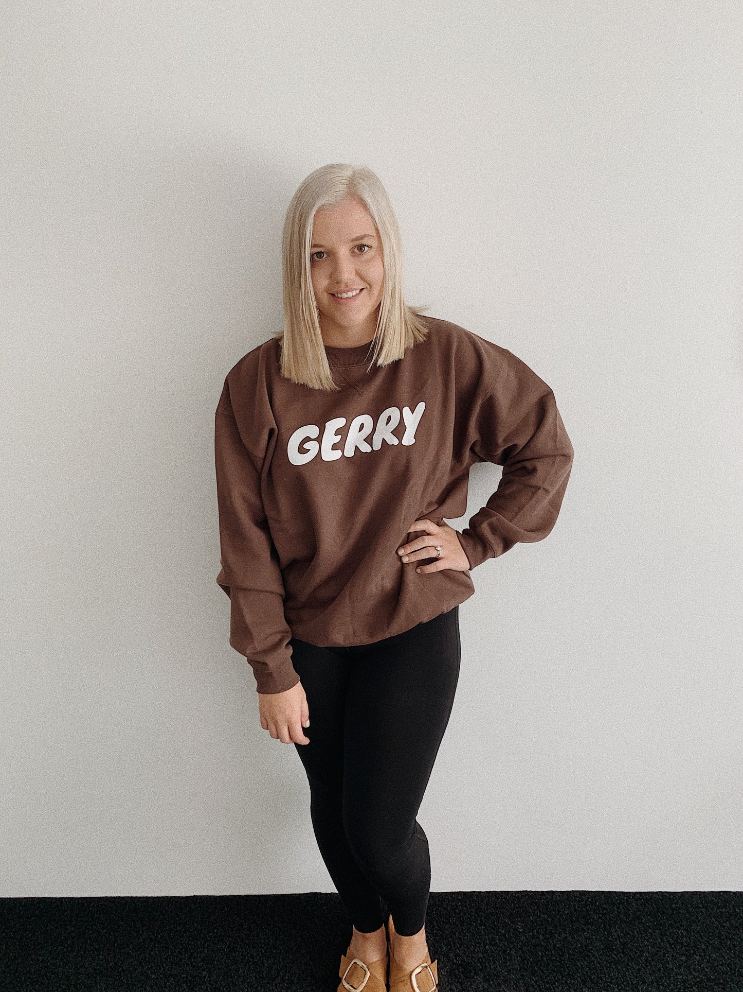LAZE VINTAGE SWEAT // IN CHOC.