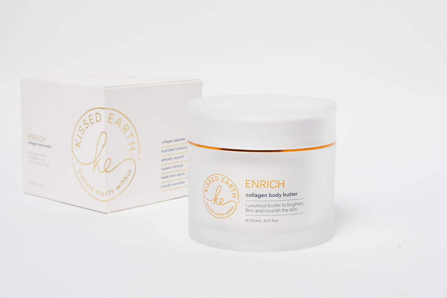 Kissed Earth -Enrich Collagen Body Butter 200mL