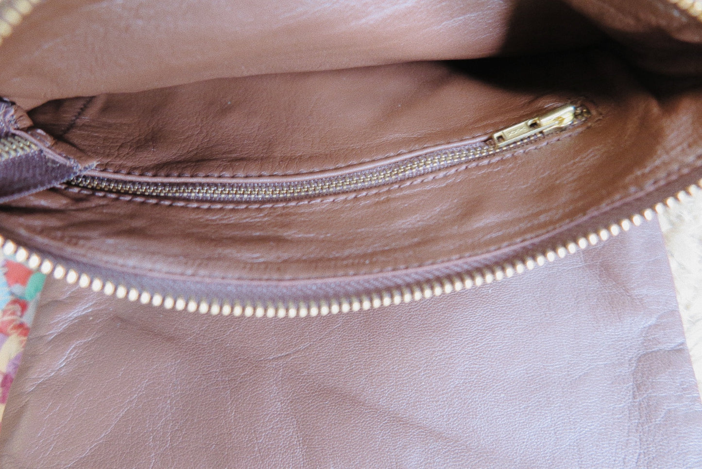 Lush Classic Brown Soft Leather Clutch