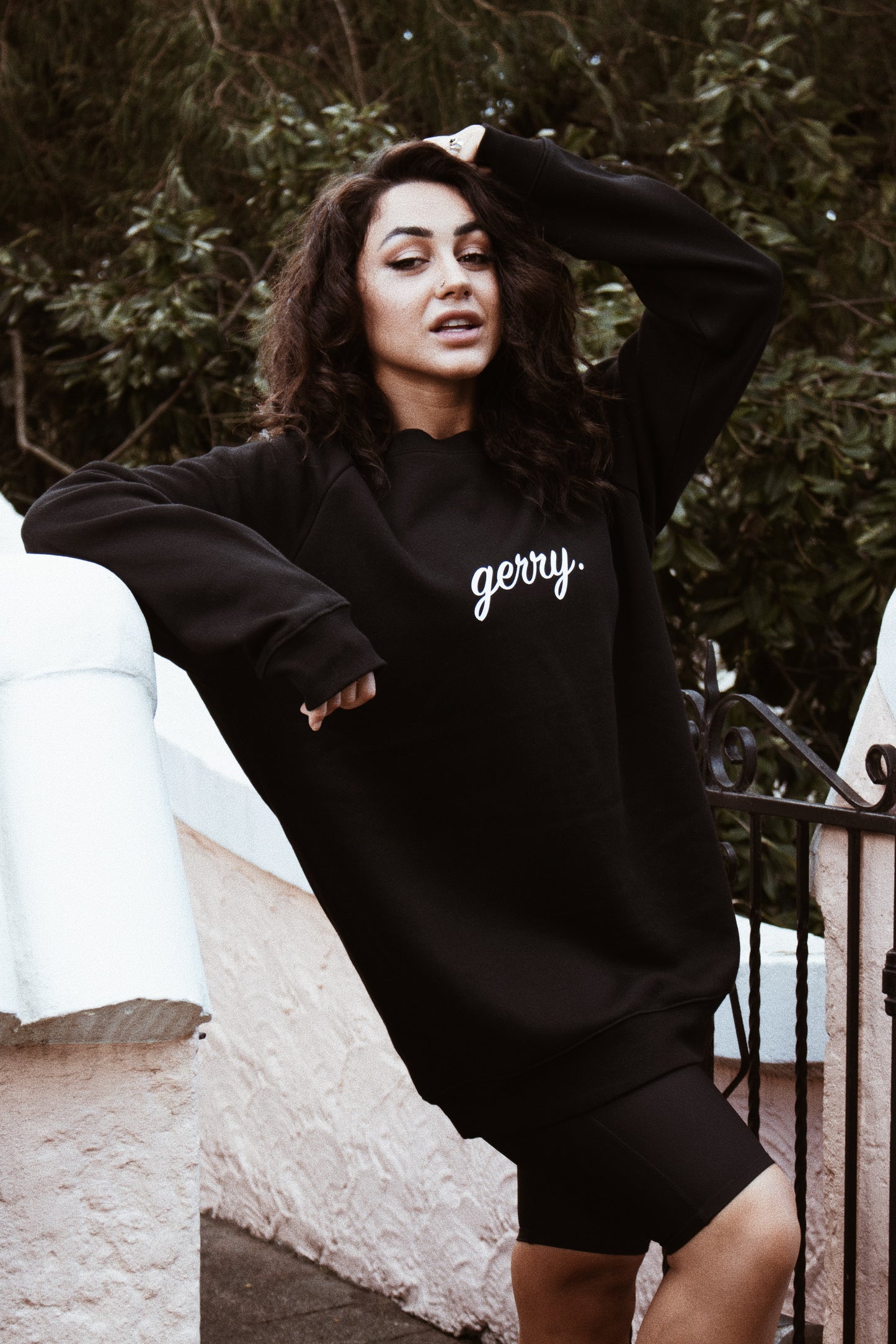 CELINE LEGGINGS // BIKE SHORTS IN BLACK