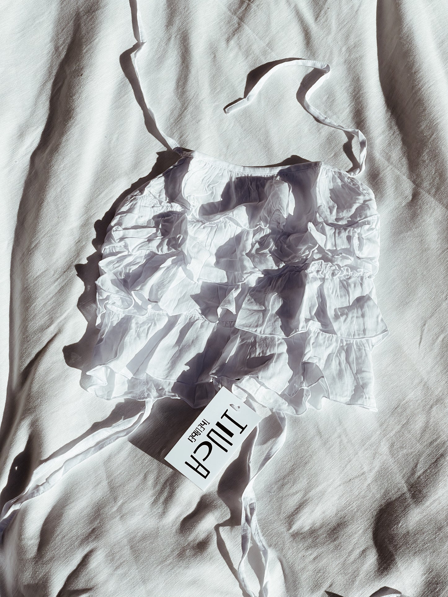 iluca the label: HARLOW FROU FROU TIE UP TOP - KIDS