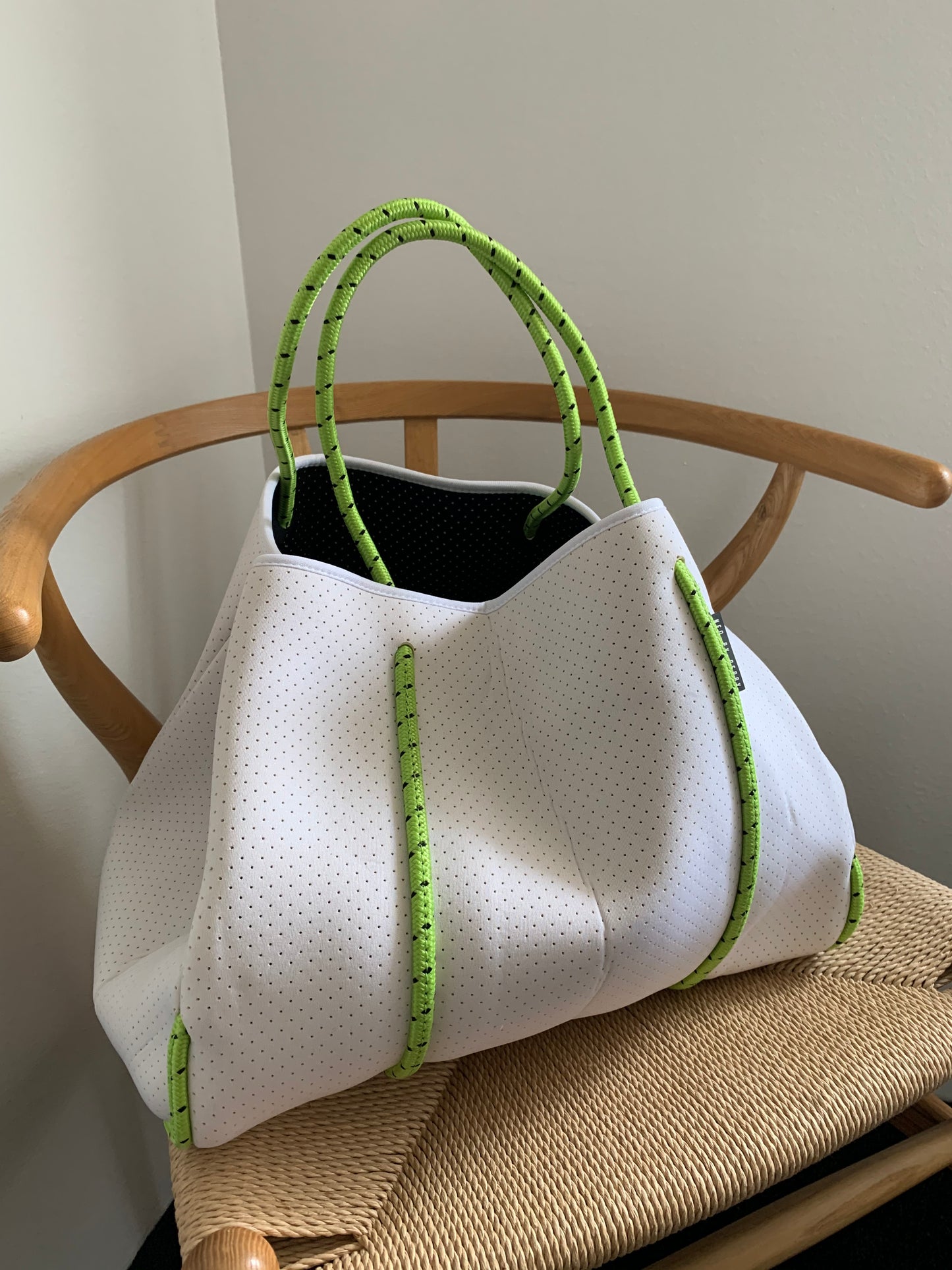 NEO BY GERRY // SAIL AWAY WHITE + NEON GREEN