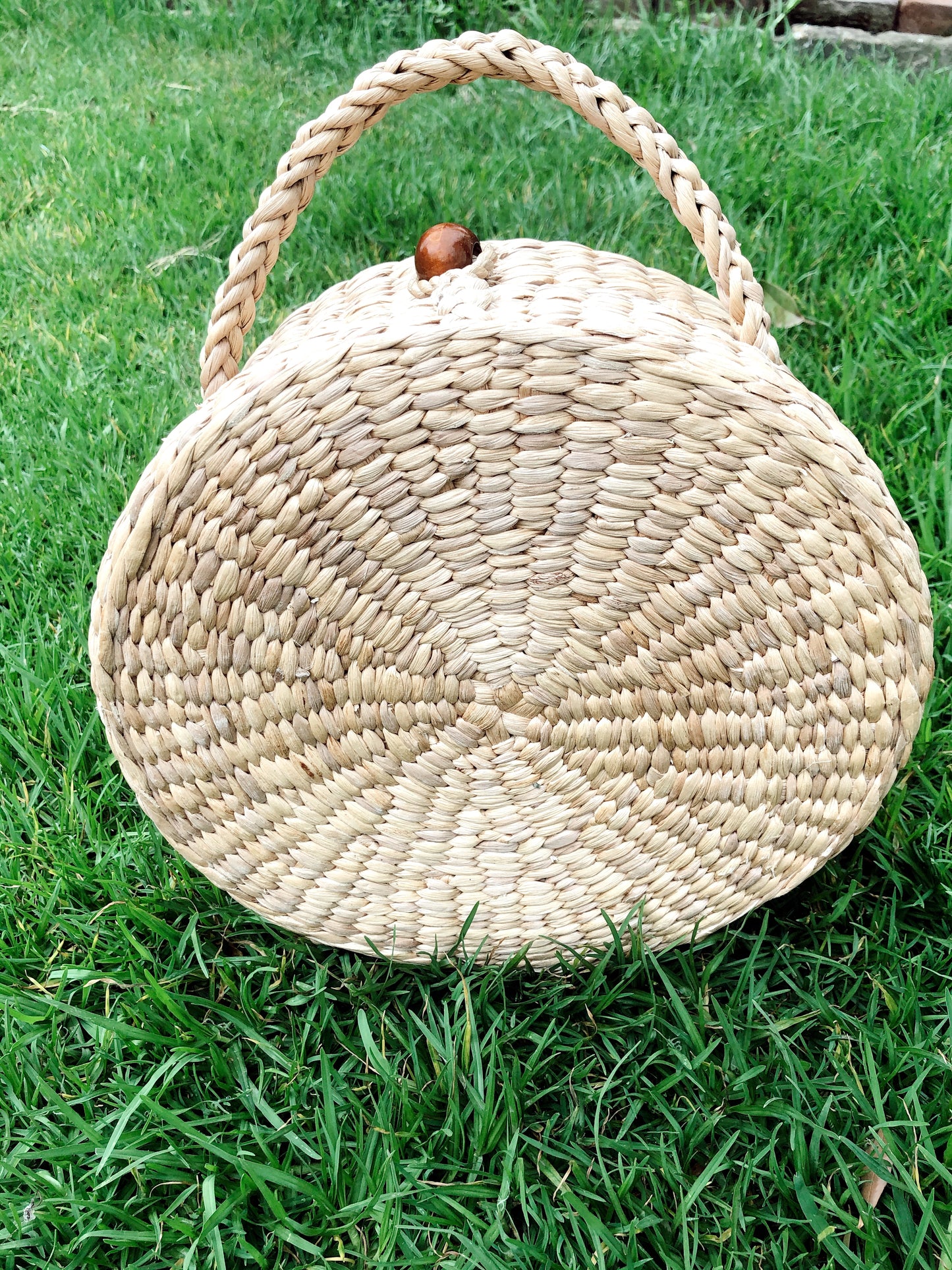 Market Girl Woven Bucket Bag