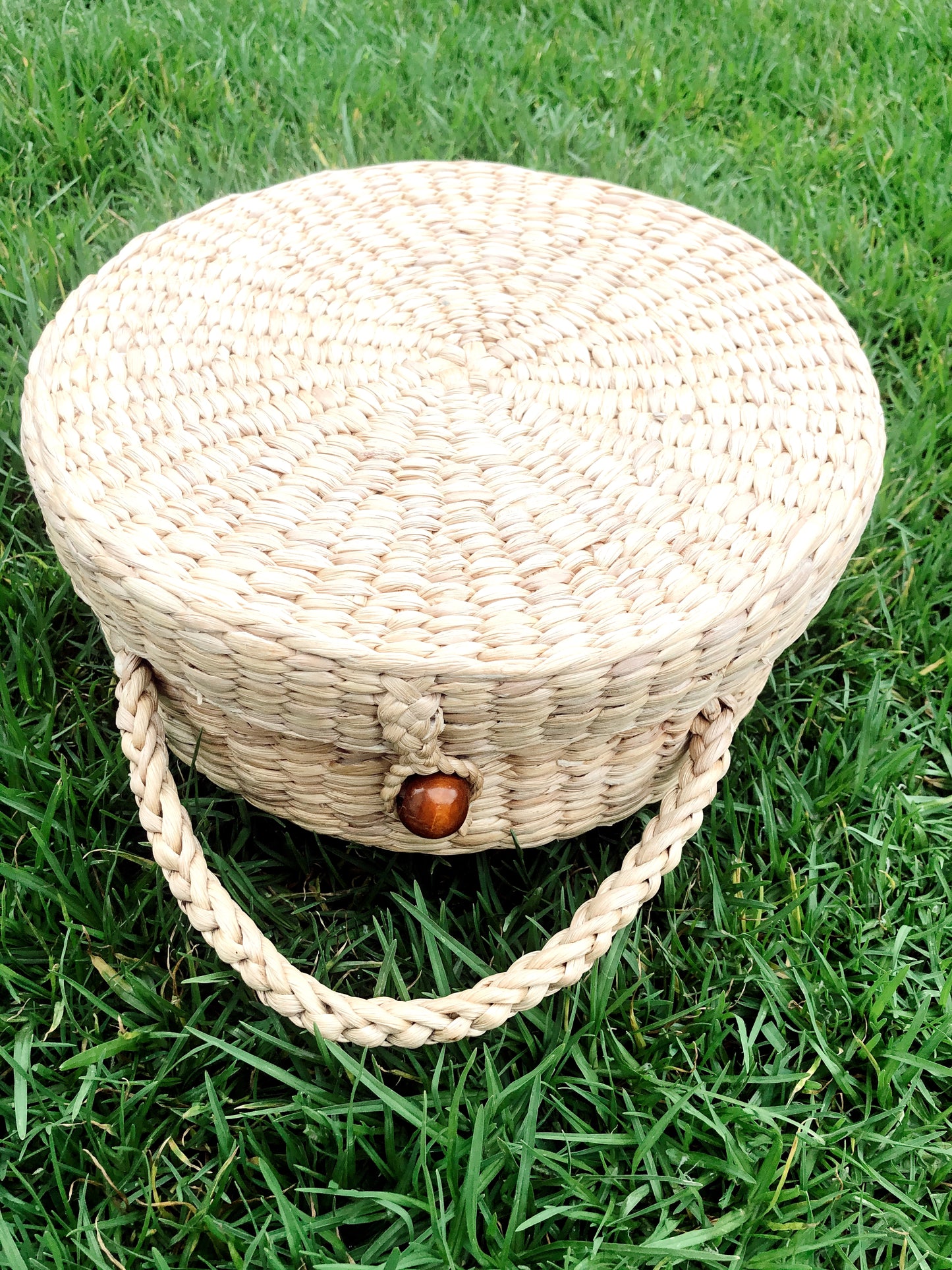 Market Girl Woven Bucket Bag