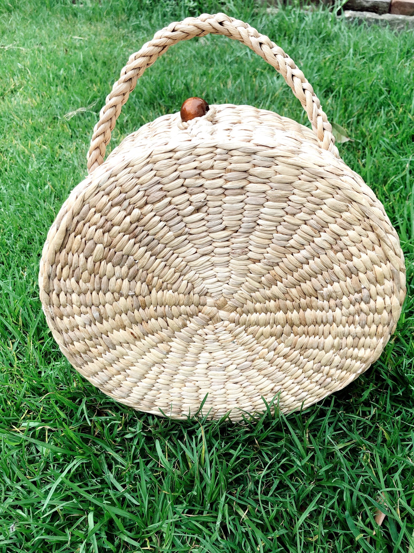 Market Girl Woven Bucket Bag
