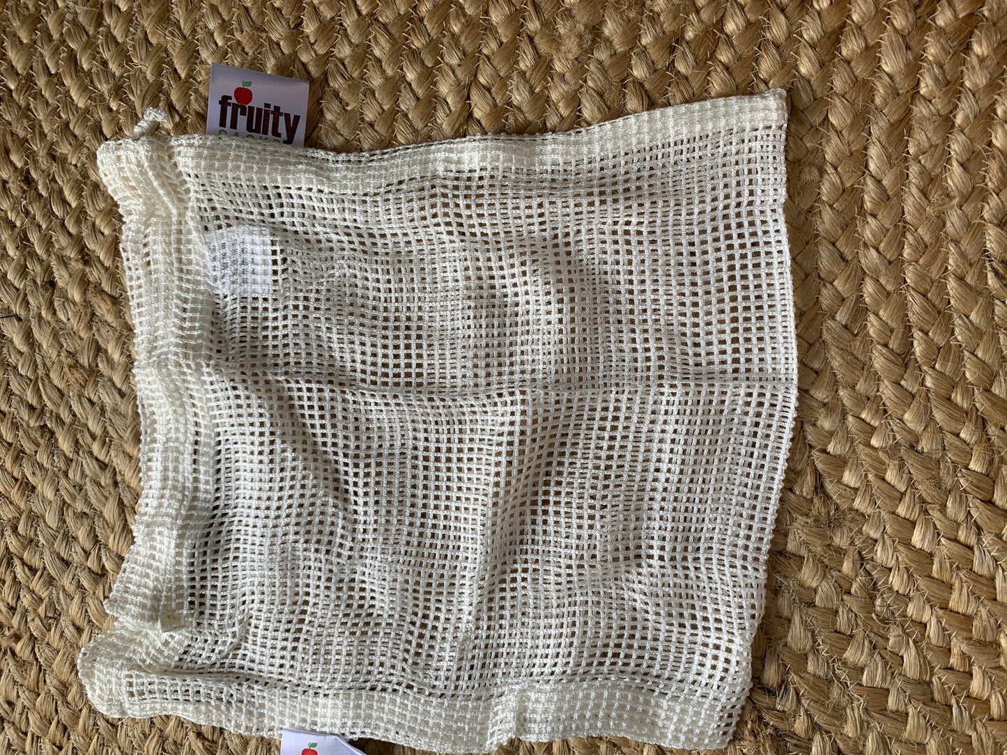 Fruity Sacks Reusable Bamboo Mesh Bags 2xMed 1xLge