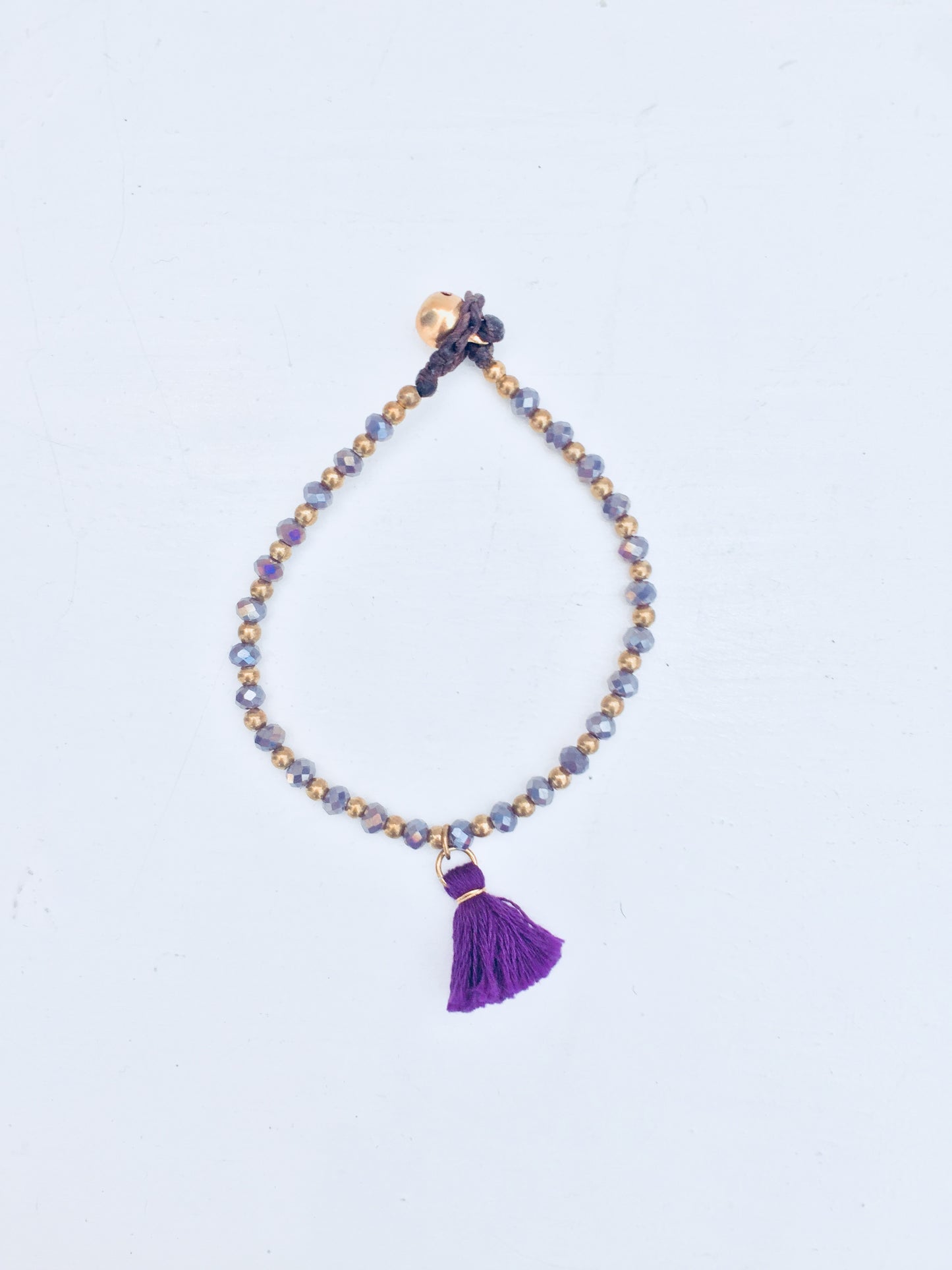 Chandra Cotton Tassel Bracelet (Various Colours)