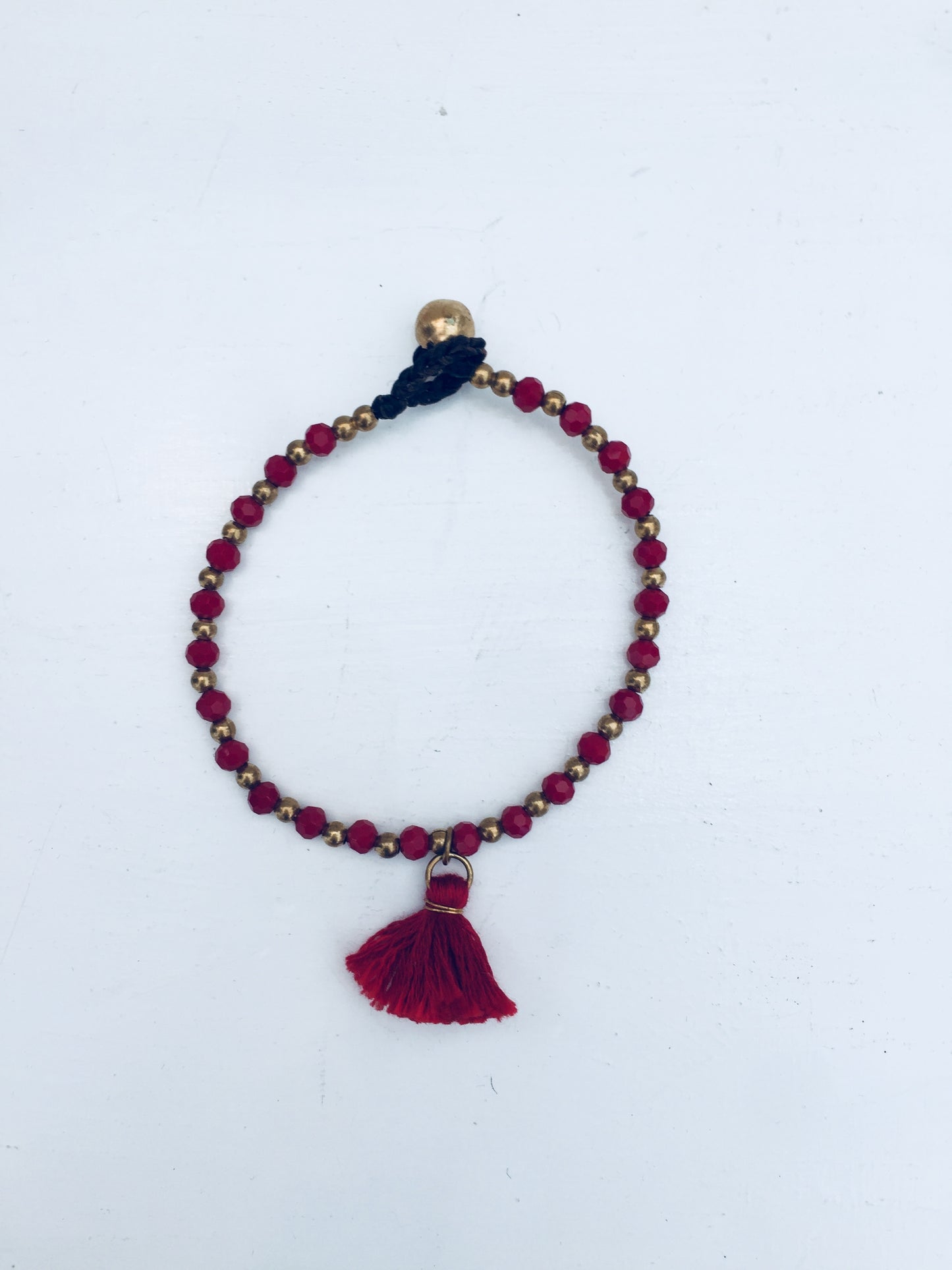 Chandra Cotton Tassel Bracelet (Various Colours)