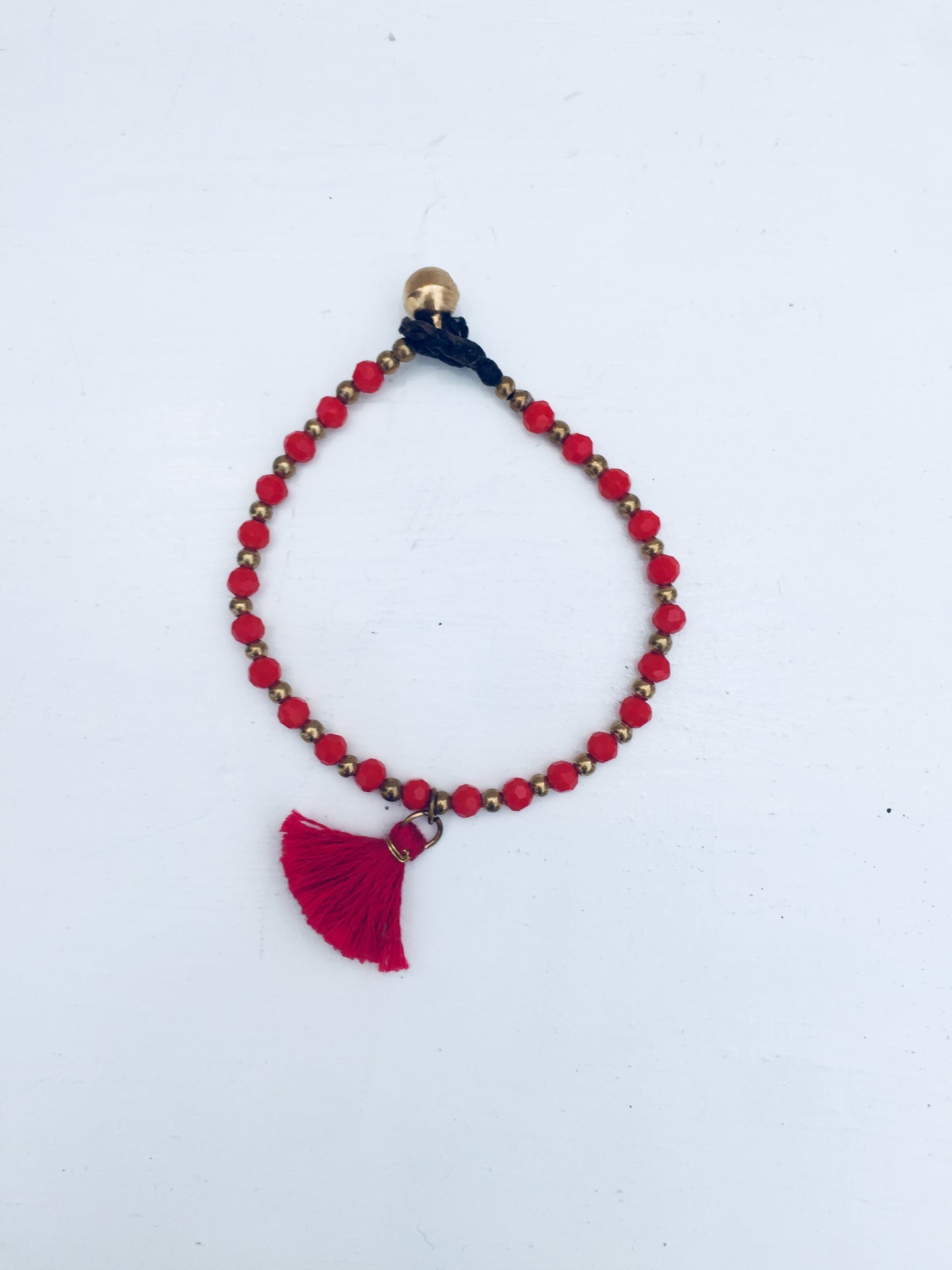 Chandra Cotton Tassel Bracelet (Various Colours)