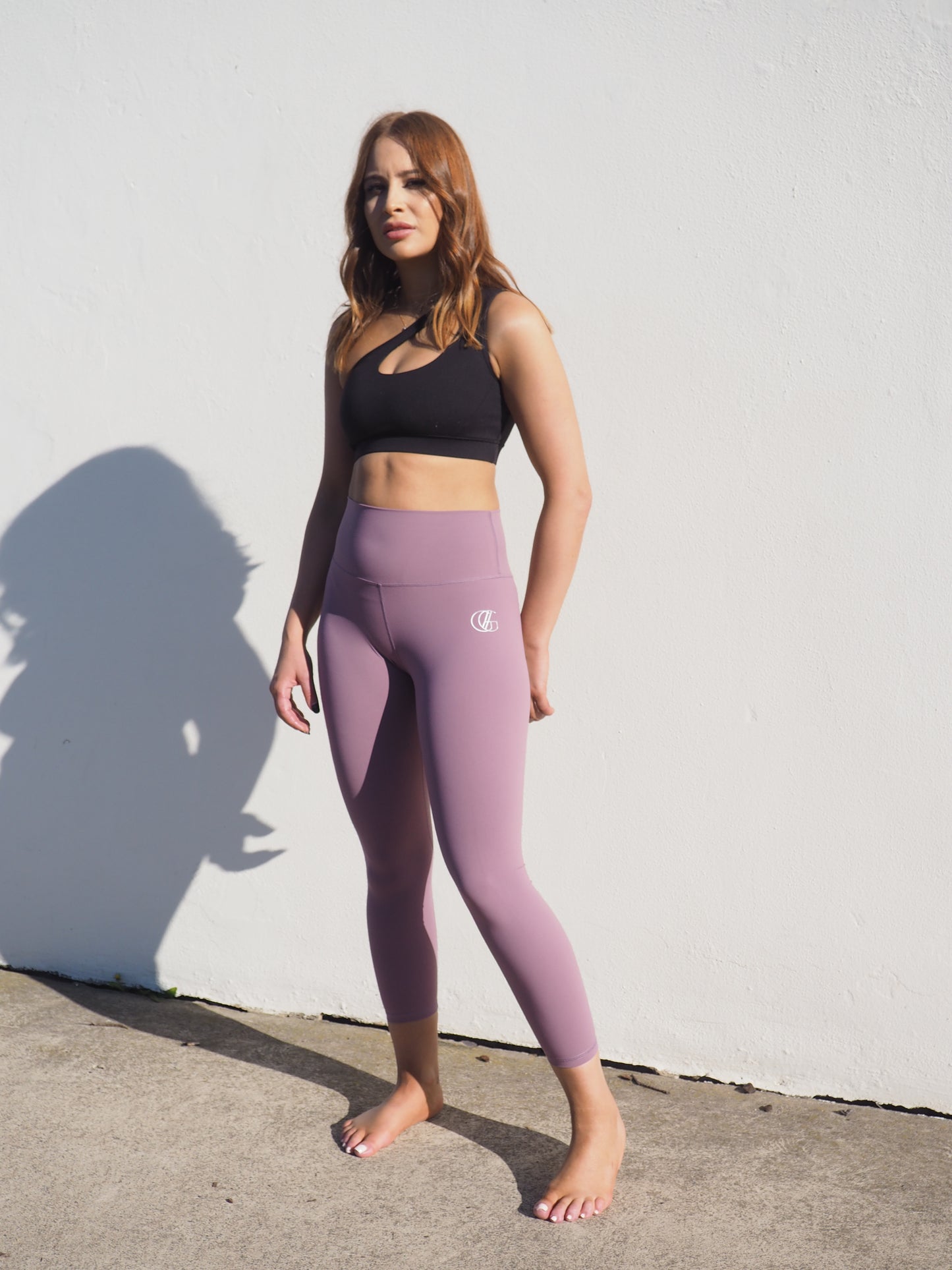 Gerrycan Celine High Waisted Seamless Active wear Leggings - Mauve