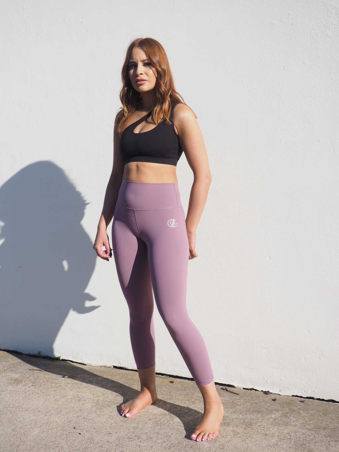 Gerrycan Celine High Waisted Seamless Active wear Leggings - Mauve