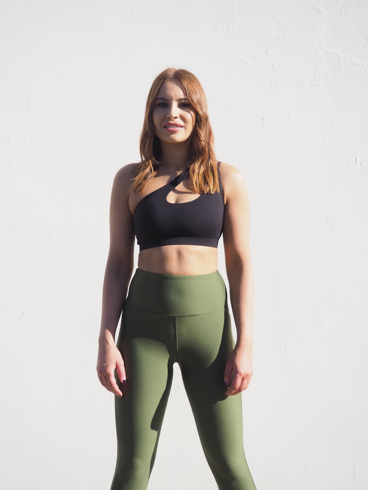 Gerrycan Khaki High waisted Compression Leggings