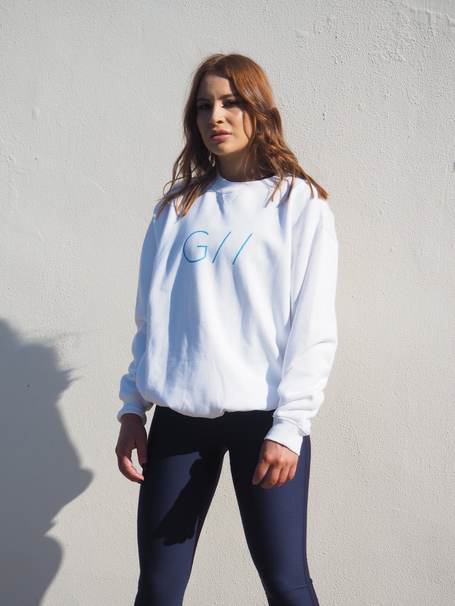 Gerry Can White Unisex Sweater- GC ALAKSA WHITE