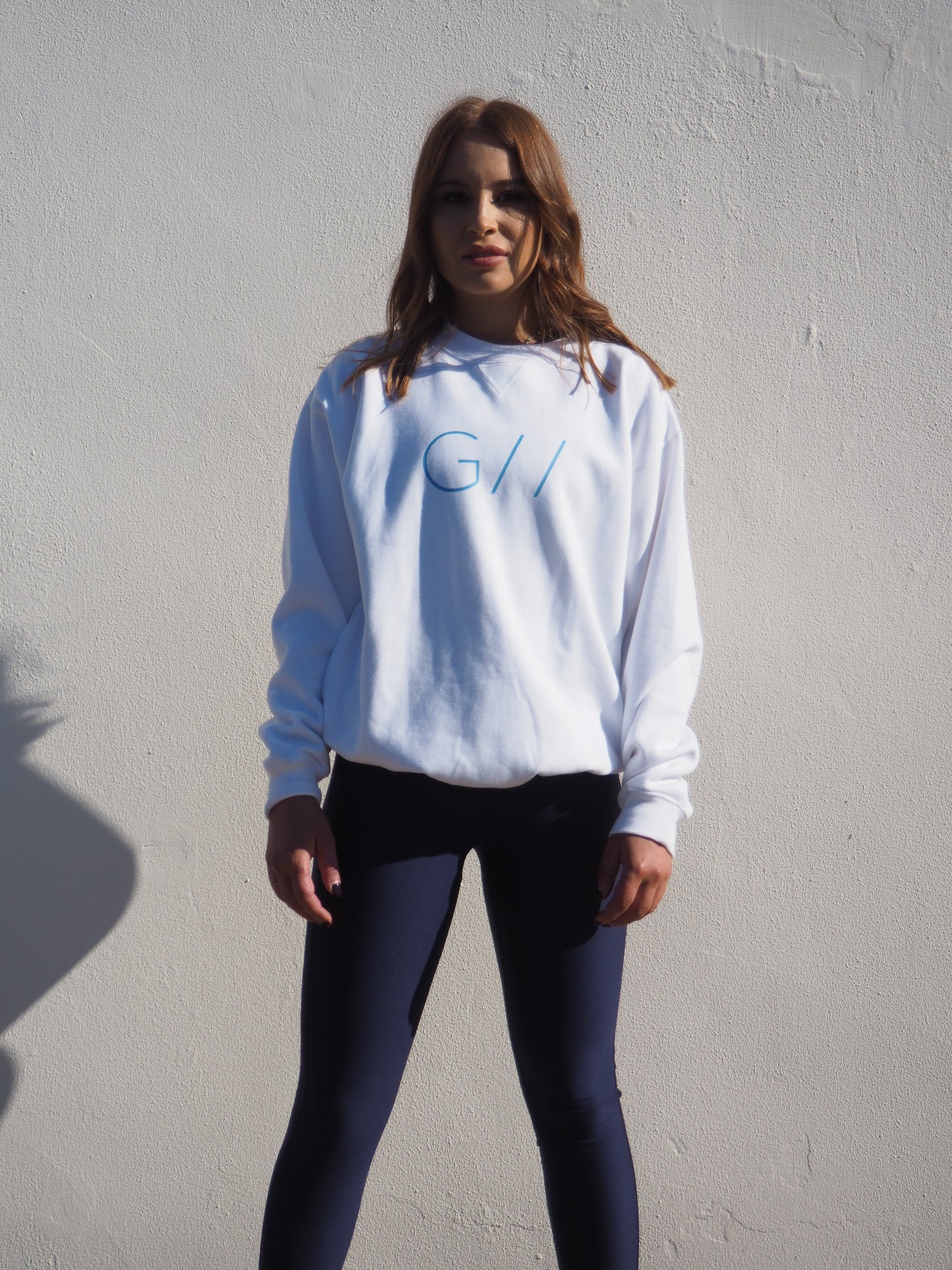 Gerry Can White Unisex Sweater- GC ALAKSA WHITE