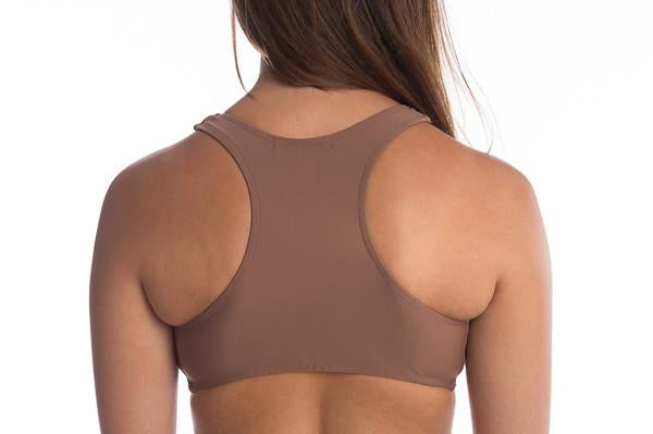 LARA NU NUDE HIGH NECK CROP - GERRYCAN ACTIVE - 2