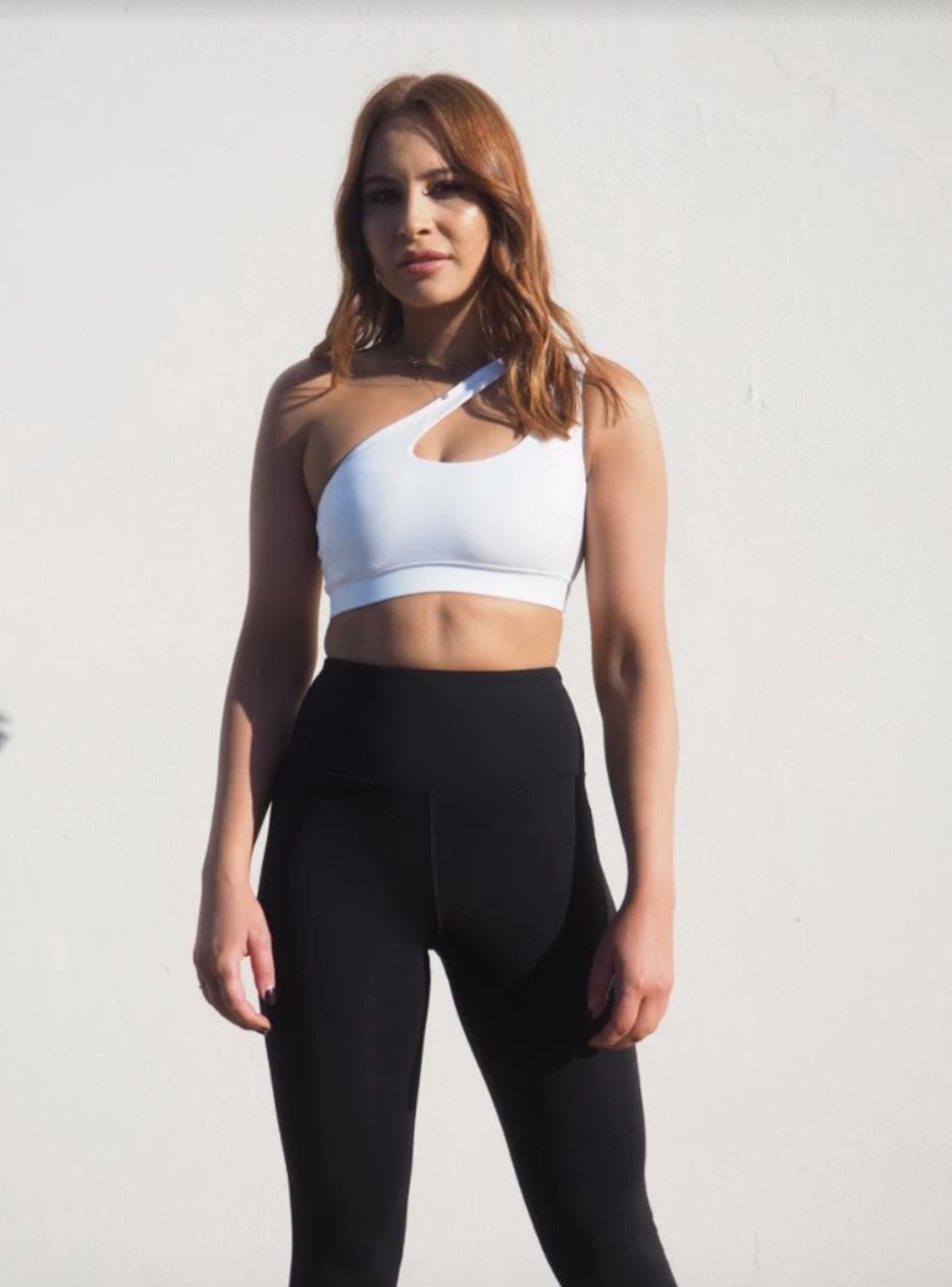 Gerrycan Black Celine Sheen Compression lycra activewear tights