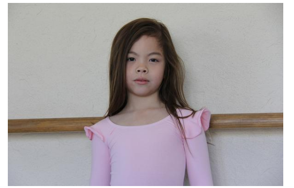 BELLE LONG SLEEVE BALLET PINK ORGANIC COTTON BODY SUIT