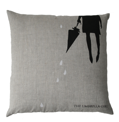 UMBRELLA GIRL CUSHION