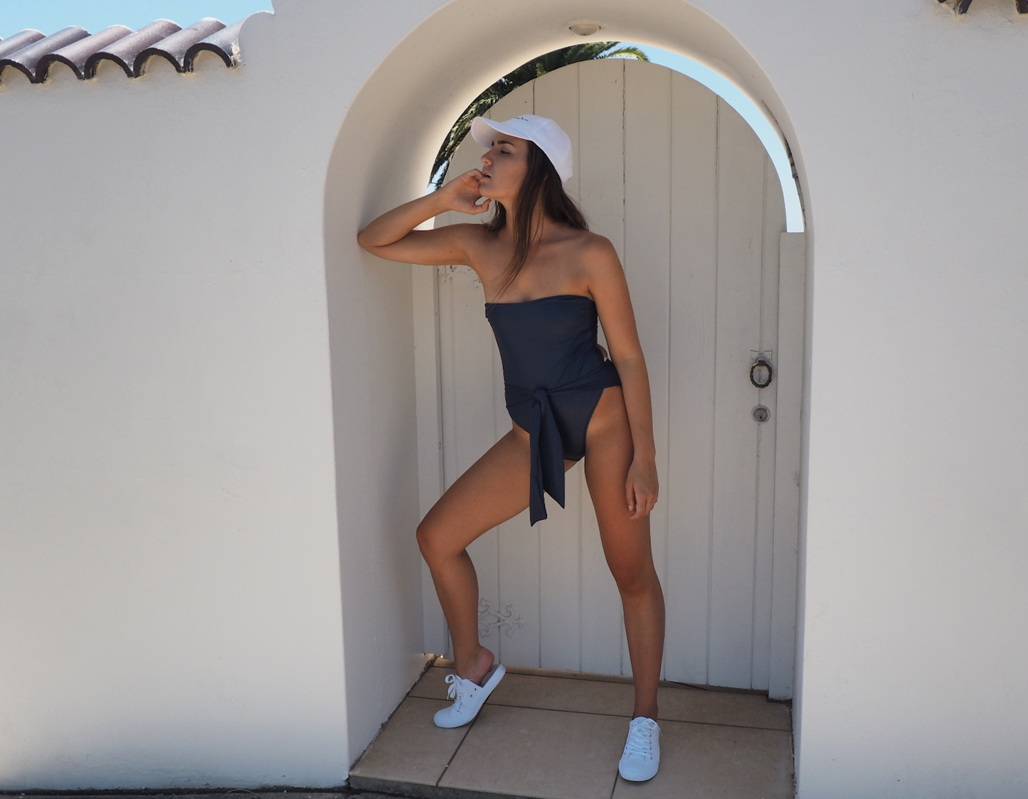 FARAH // Iconic 80's style wrap around one piece GERRYCAN