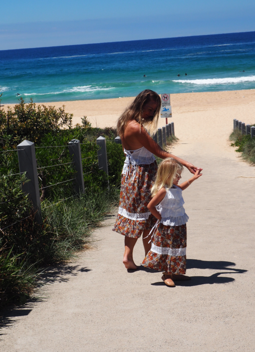 iluca the label: HARLOW FROU FROU TIE UP TOP - KIDS
