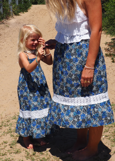iluca the label: HARLOW FROU FROU TIE UP TOP - KIDS