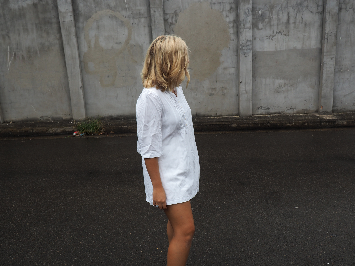 iluca the label: BELLE SLEEVE WISH DRESS / WHITE